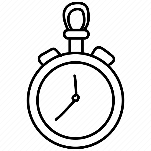 Секундомер рисунок