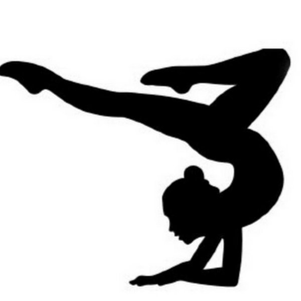 Очертания гимнастки