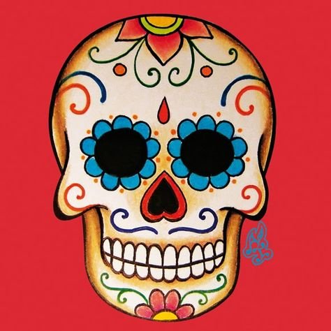 Сахарные черепа Мексика