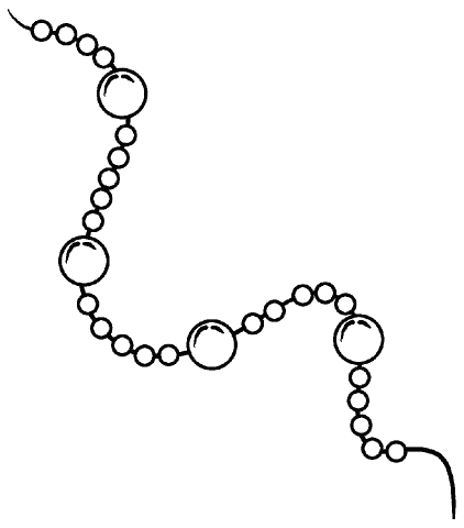 Бусы вектор