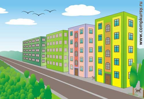 Детский многоэтажный домик