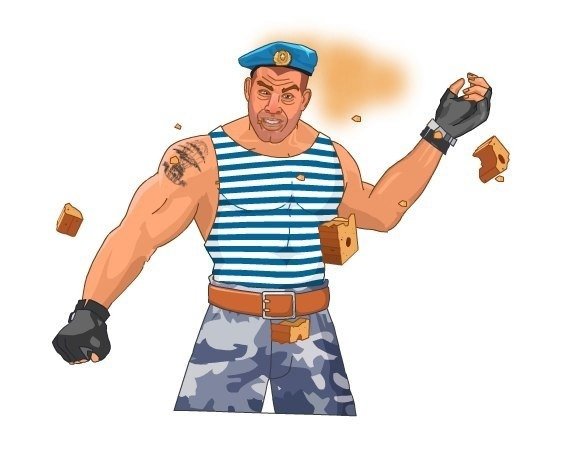 Парашютисты мультяшные