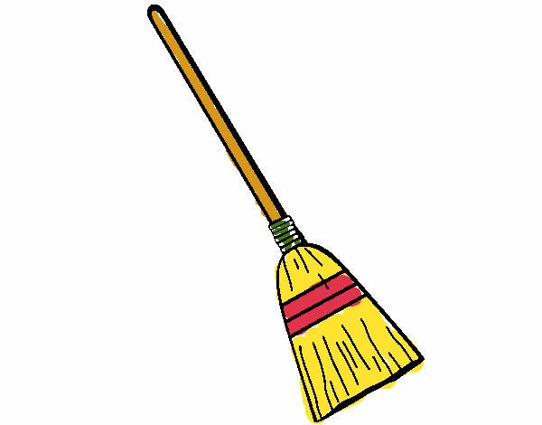 Раскраска веник