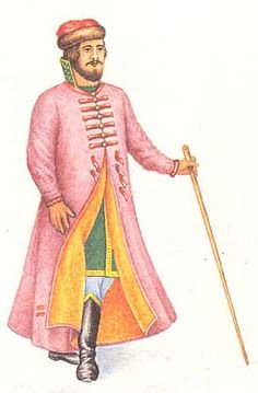 Ферязь одежда на Руси