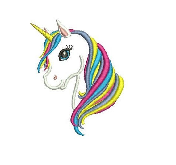 Голова единорога