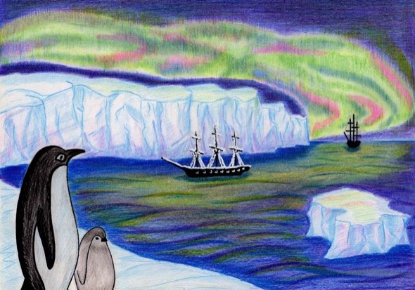 Антарктида рисунок