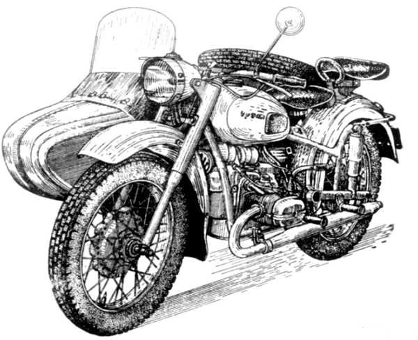 Урал м62 чертеж