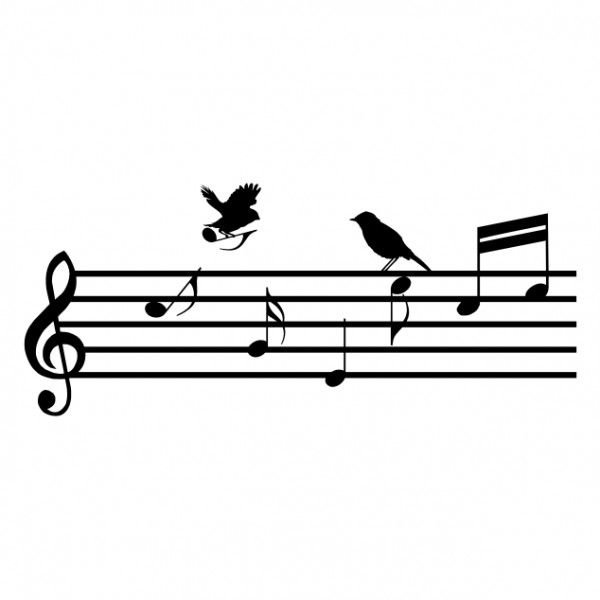 Нотки на нотном стане
