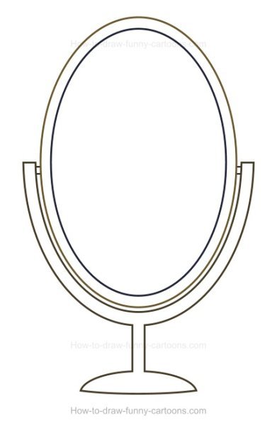 Зеркало мультяшный