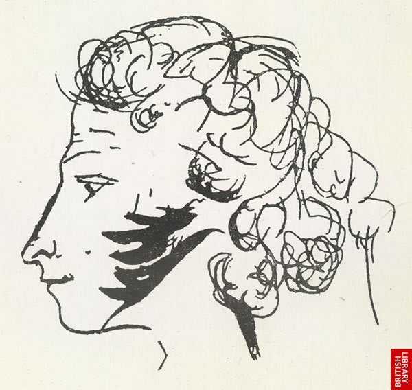 Рисунки Пушкина
