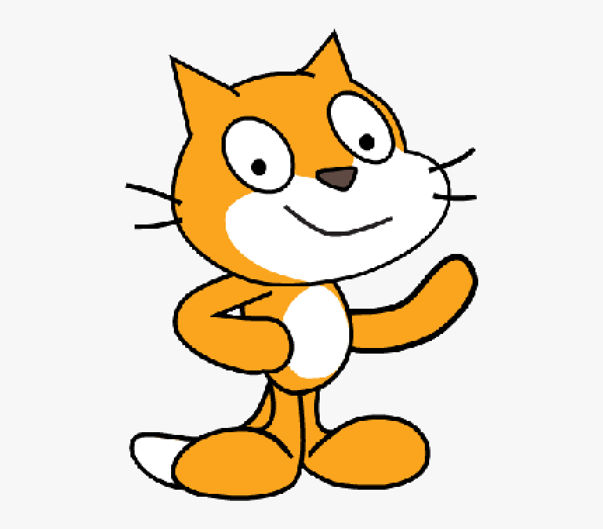Скретч маленький. Scratch кот. Скретч кот спрайты. Спрайт для Scratch. Кот из скретча.