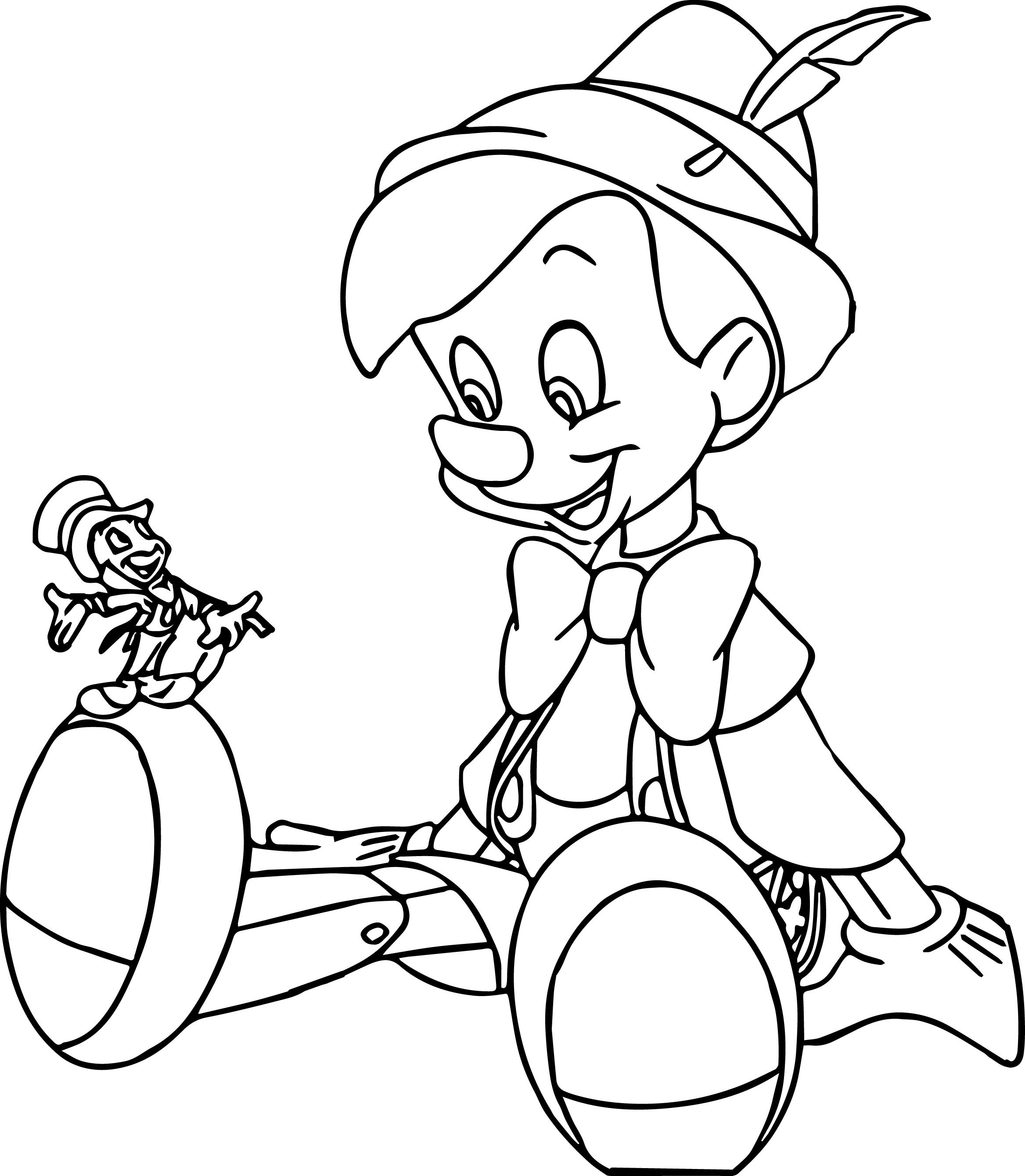 Пиноккио рисовать