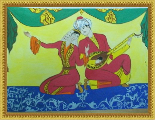 Главный герой сказки Ашик Кериб