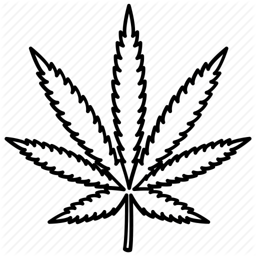 Лист марихуаны арт