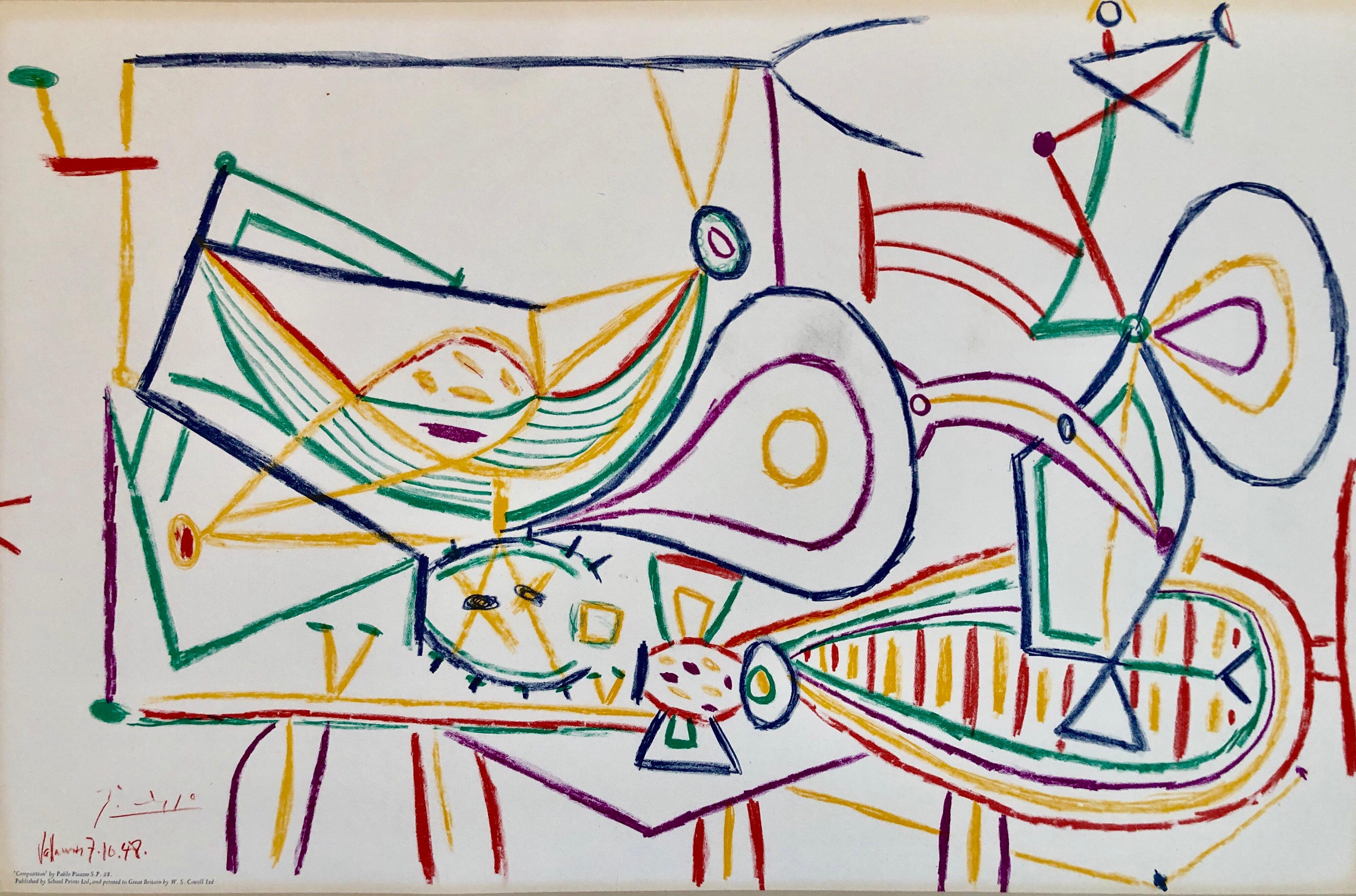 Пабло Пикассо картина 1948