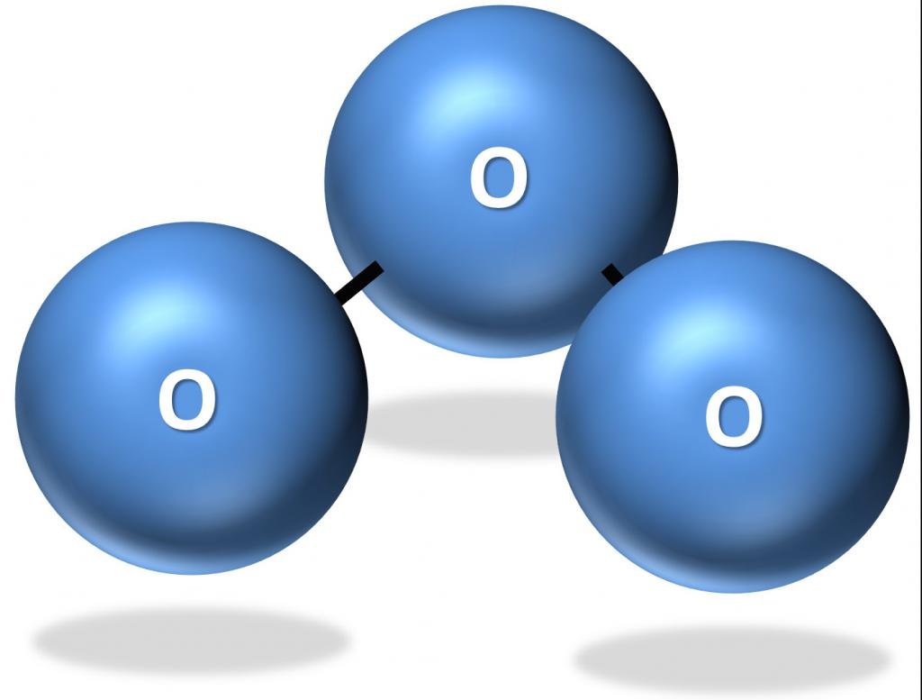 Молекула озона o3
