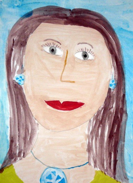 Портрет любимой мамочки