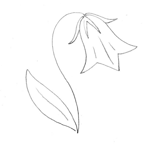 Колокольчик "цветы"