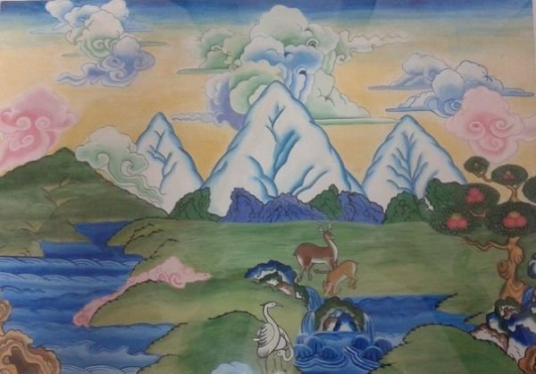 Забайкалье рисунок