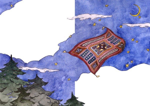 Рерих ковер самолет