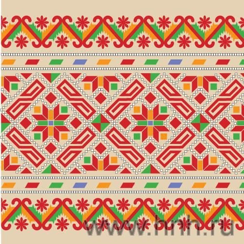 Национальный орнамент Башкиров