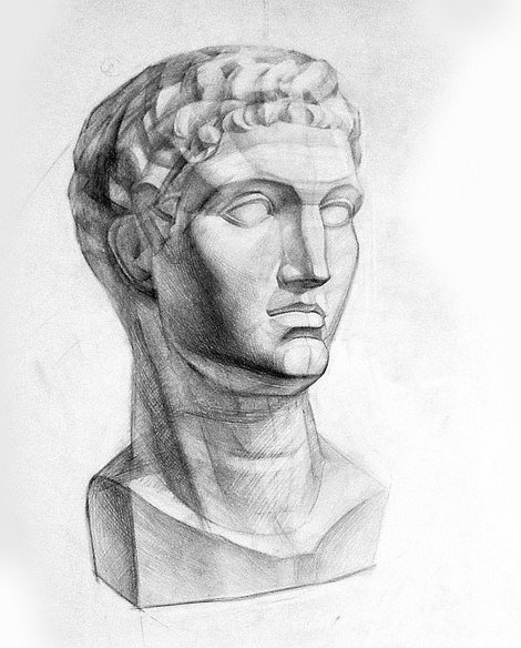 Давид Микеланджело портрет