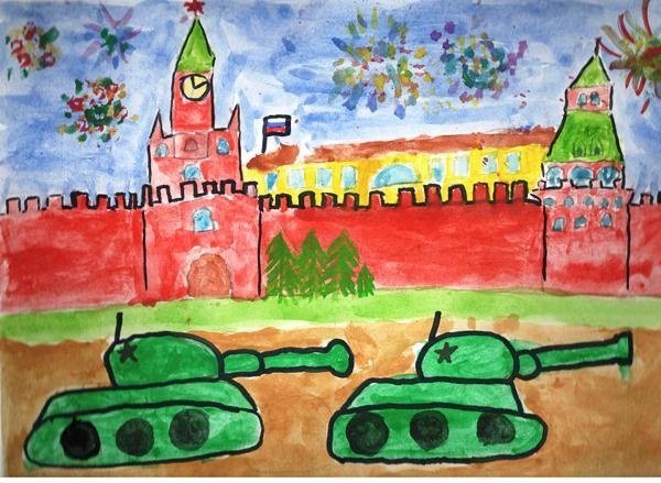 Военные парады в живописи