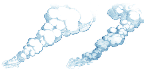 Мультяшный дым