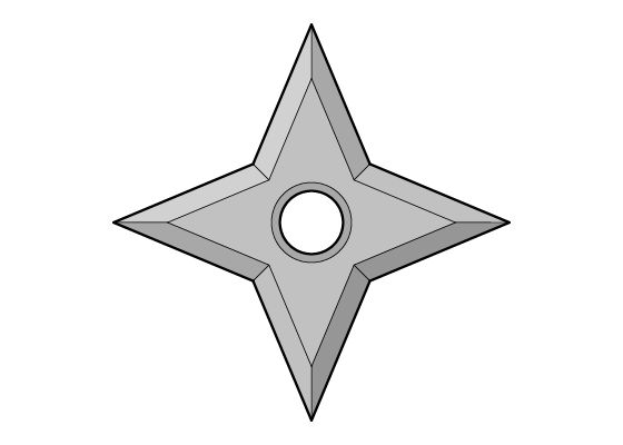 Сюрикен раскраска Наруто