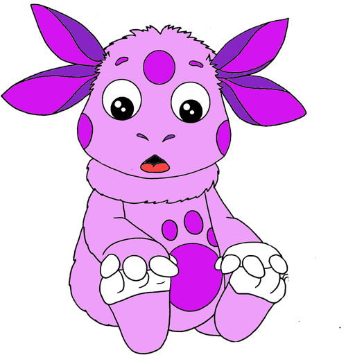 Лунтик рисунок для детей