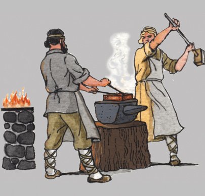 Древнерусский кузнец