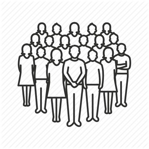 Нарисованная толпа