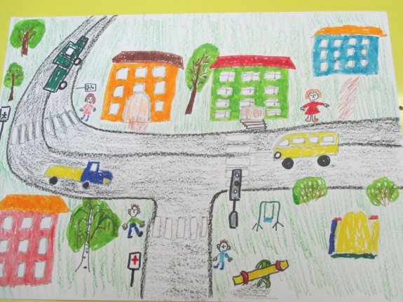 Рисование моя улица
