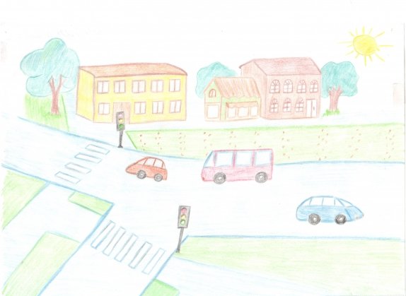 Рисование моя улица