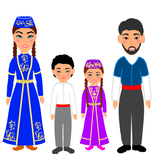 Костюм крымских татар для детей