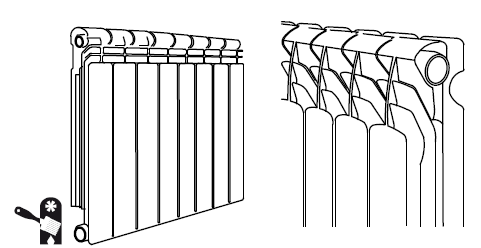 Батарея раскраска