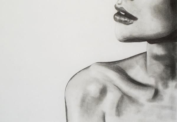 Эстетика тела карандашом