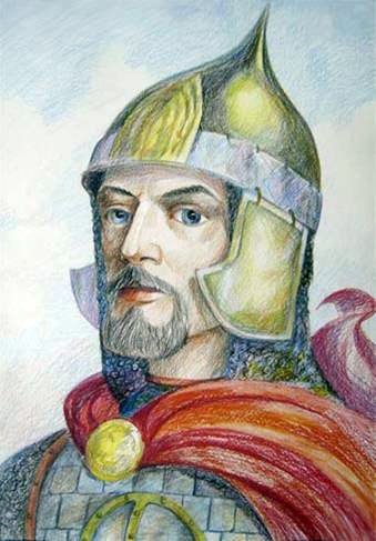 Рисунок Александра Невского