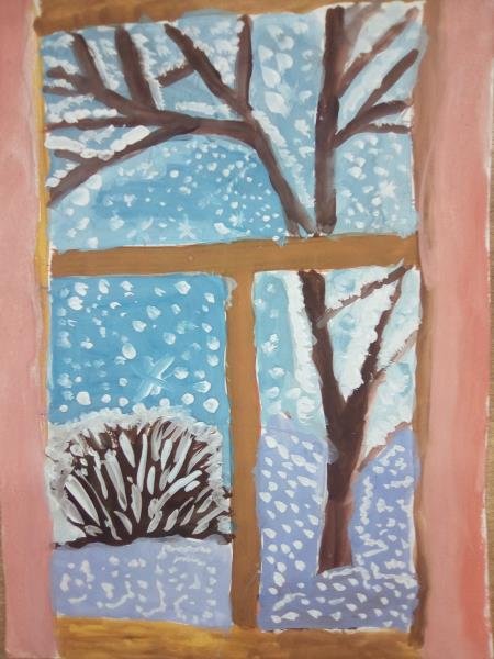 Рисуем с детьми гуашью