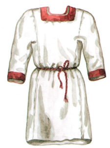 Одежда славян древней Руси рубаха