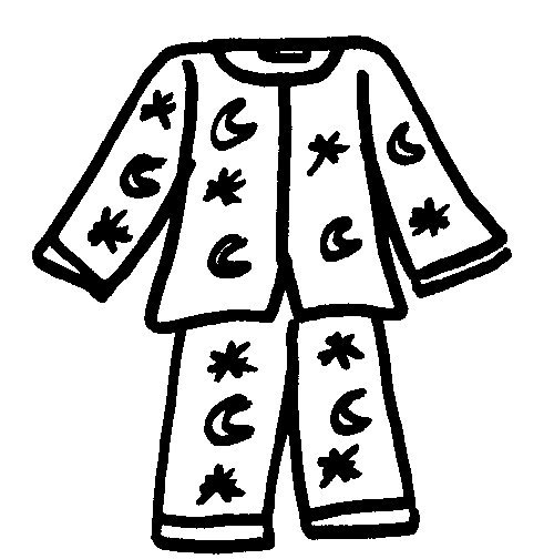 Рисунок пижама