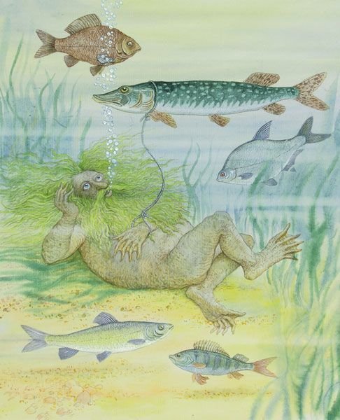 Валерий Славук художник Водяник