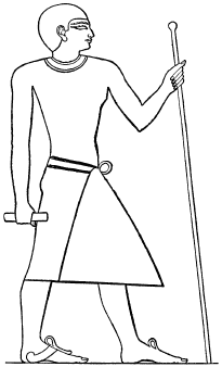 Вельможа Египта рисунок египтян