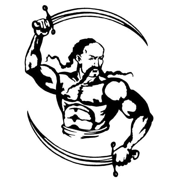 Казак карандашом