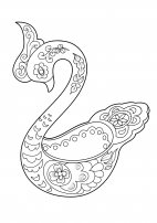 Хохлома ковш раскраска