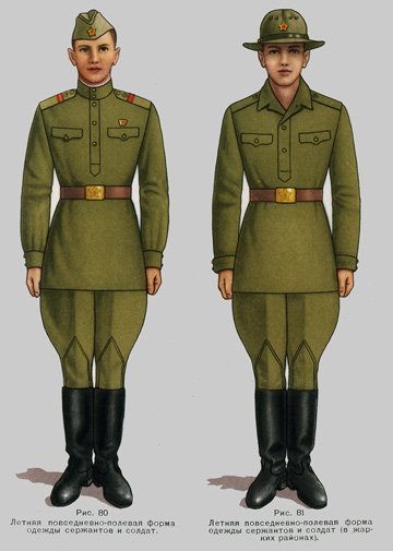 Военная форма СССР