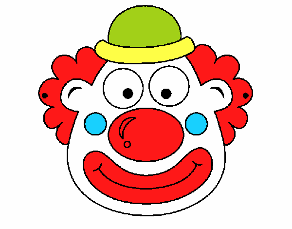 Маска клоуна для детей распечатать. Маски клоуна для детей. Аппликация "клоун". Мордочка клоуна. Лицо клоуна.