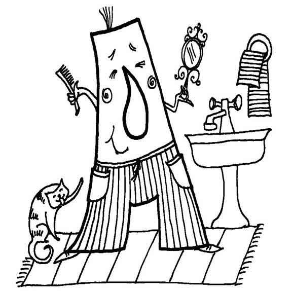 Буква в сказочной стране