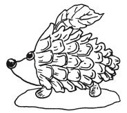 Поделка из шишек рисунок