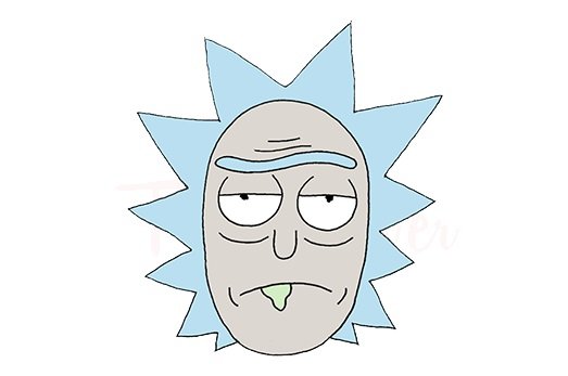 Рик и Морти головы